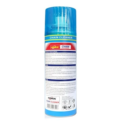 HERIOS High Quality 300ML Bicycle Chain Cleaner Motor Degreaser Bike Chain Washing Spray OEM Manufacturer Bike Cleaner