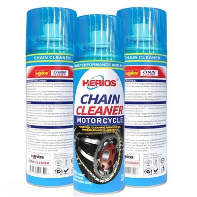 HERIOS High Quality 300ML Bicycle Chain Cleaner Motor Degreaser Bike Chain Washing Spray OEM Manufacturer Bike Cleaner