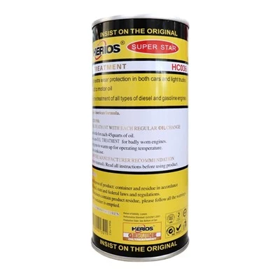 HERIOS Power Car Cleaning Products Engine Oil Treatment Easy Open Can Lubrication Oil Treatment Engine Oil Treatment